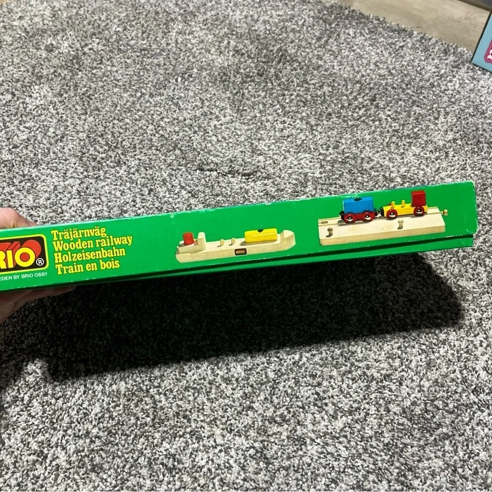 BRIO Sea Transport 31405/28 Wooden Sweden 1980’s In Box Rare Vintage
